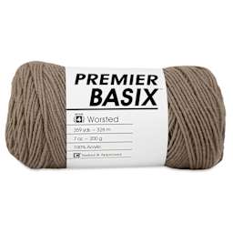 Premier Yarn Basix Worsted Yarn - Nutmeg
