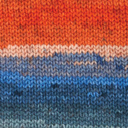 Premier Yarn Colorfusion Chunky Yarn - Wildflower, 109 yards - finished knitting example