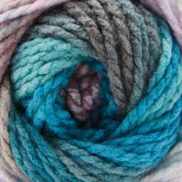 Premier Yarn Colorfusion Chunky Yarn - Salt Water Taffy, 109 yards close-up