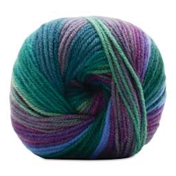 Premier Yarn Colorfusion DK Yarn - Jewels, 325 yards close up to show texture