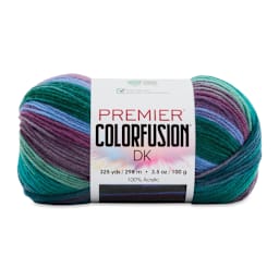 Premier Yarn Colorfusion DK Yarn - Jewels, 325 yards