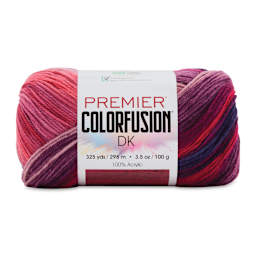 Premier Yarn Colorfusion DK Yarn - Flirtatious, 325 yards