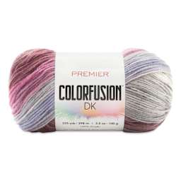 Premier Yarn Colorfusion DK Yarn - Berries & Cream, 325 yards