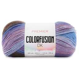 Premier Yarn Colorfusion DK Yarn - Cotton Candy, 325 yards 