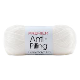 Premier Yarn Anti-Pilling Everyday DK Yarn - White, 273 yards