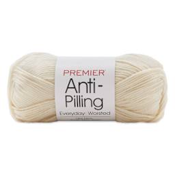 Premier Yarn Anti-Pilling Everyday Worsted Yarn - Cream, 180 yards
