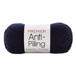 Premier Yarn Anti-Pilling Everyday Worsted Yarn - Navy, 180 yards