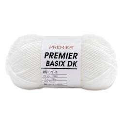 Premier Yarn Basix DK Yarn - White, 306 yards
