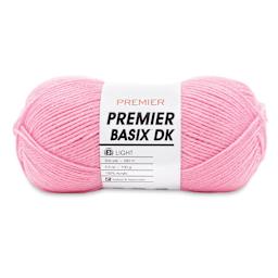 Premier Yarn Basix DK Yarn - Bubblegum, 306 yards