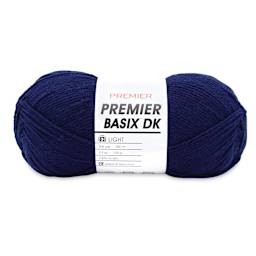 Premier Yarn Basix DK Yarn - Navy, 306 yards
