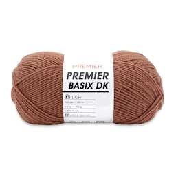 Premier Yarn Basix DK Yarn - Mocha, 306 yards