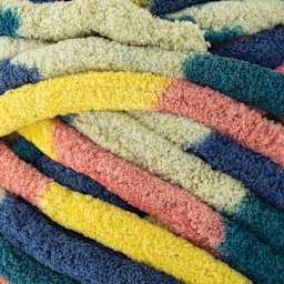 Lion Brand Cover Story Thick & Quick Yarn - Marsh close-up