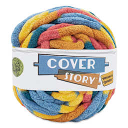 Lion Brand Cover Story Thick & Quick Yarn - River Rocks, 39 yards