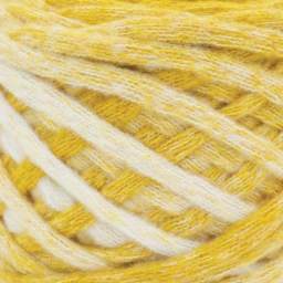 Lion Brand Cover Story Chainette Yarn - Mustard close-up