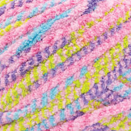 Lion Brand Cover Story Dreamland Yarn - Fairy Garden close-up