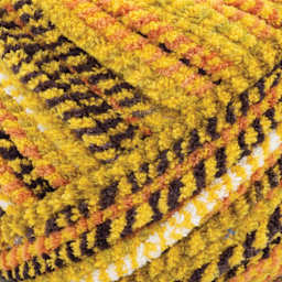Lion Brand Cover Story Dreamland Yarn - Sunflowers close-up