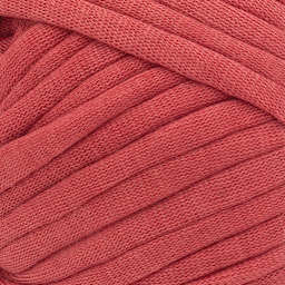 Lion Brand Cover Story Lazy Days Thick & Quick Yarn - Brick Red, 125 yards close-up