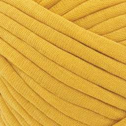 Lion Brand Cover Story Lazy Days Thick & Quick Yarn - Mustard, 125 yards close-up