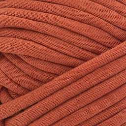 Lion Brand Cover Story Lazy Days Thick & Quick Yarn - Pumpkin, 125 yards close-up