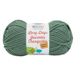 Lion Brand Cover Story Lazy Days Thick & Quick Yarn - Evergreen, 125 yards