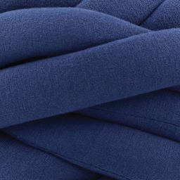 Lion Brand Cover Story Squish Stitch Yarn - Navy Peony close-up