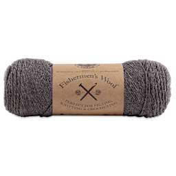 Lion Brand Fishermen's Wool Yarn - Brown Heather, 465 yds