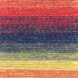 Lion Brand Landscapes Renewed Yarn - Fiesta, close-up