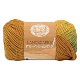 Lion Brand Landscapes Renewed Yarn - Scarab