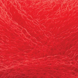 Lion Brand Stitch Soak Scrub Yarn - Poppy Red, 92 yds close-up