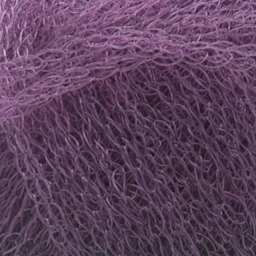 Lion Brand Stitch Soak Scrub Yarn - Plum, 92 yds close-up