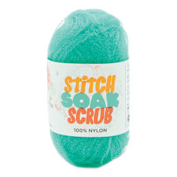 Lion Brand Stitch Soak Scrub Yarn - Cabbage, 92 yds