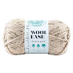 Lion Brand Wool Ease Thick & Quick Yarn - Oatmeal, 106 yds
