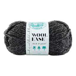 Lion Brand Wool Ease Thick & Quick Yarn - Charcoal, 106 yds