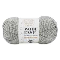 Lion Brand Wool-Ease Roving Origins Yarn - Heather Grey, 299 yds