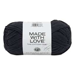 Lion Brand Made With Love The Cottony One Yarn - Dustin Lance Black, 185 yds