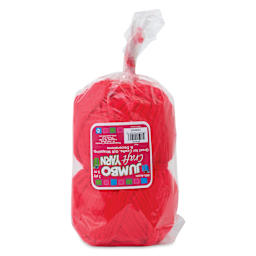 Pepperell Jumbo Roving 3-Ply Craft Yarn - 8 oz, 150 yds, Red - front of packaging