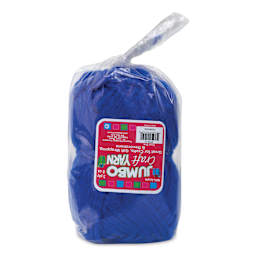 Pepperell Jumbo Roving 3-Ply Craft Yarn - 8 oz, 150 yds, Royal Blue - front of packaging