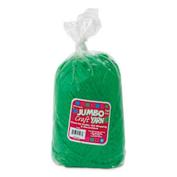 Pepperell Jumbo Roving 3-Ply Craft Yarn - 8 oz, 150 yds, Light Green - front of packaging