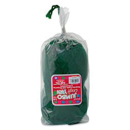 Pepperell Jumbo Roving 3-Ply Craft Yarn - 8 oz, 150 yds, Dark Green - front of packaging