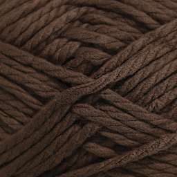 Pepperell Jumbo Roving 3-Ply Craft Yarn - 8 oz, 150 yds, Brown - close-up