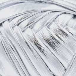 Lion Brand Yarn Haute Stitches Faux Leather Yarn - Disco, 39 yds - close-up