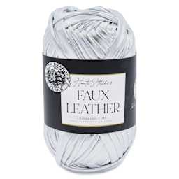 Lion Brand Yarn Haute Stitches Faux Leather Yarn - Disco, 39 yds