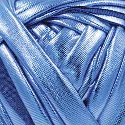 Lion Brand Yarn Haute Stitches Faux Leather Yarn - Cruise - close-up