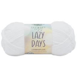 Lion Brand Yarn Lazy Days Yarn - Marshmallow, 179 yds