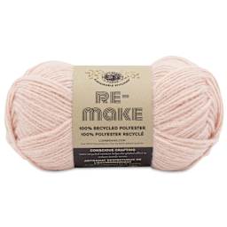 Lion Brand Yarn Re-Make Yarn - Pale Pink, 217 yds