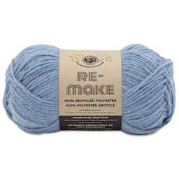 Lion Brand Yarn Re-Make Yarn - Azure Blue, 217 yds