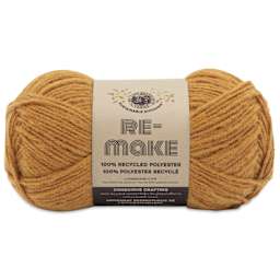 Lion Brand Yarn Re-Make Yarn - Amber, 217 yds