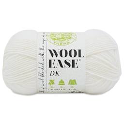 Lion Brand Yarn Wool-Ease DK Yarn - Cream, 232 yds