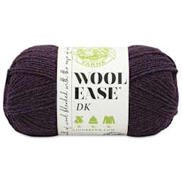 Lion Brand Yarn Wool-Ease DK Yarn - Eggplant, 232 yds