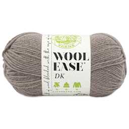 Lion Brand Yarn Wool-Ease DK Yarn - Taupe, 232 yds